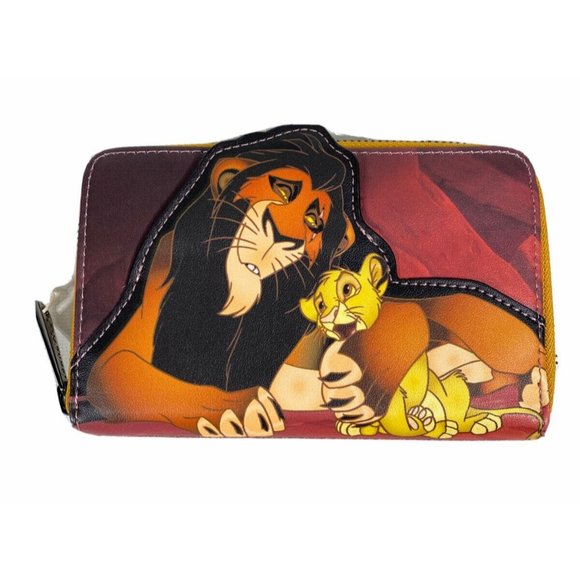 Loungefly Bags Loungefly Disney Villains The Lion King Zip Around